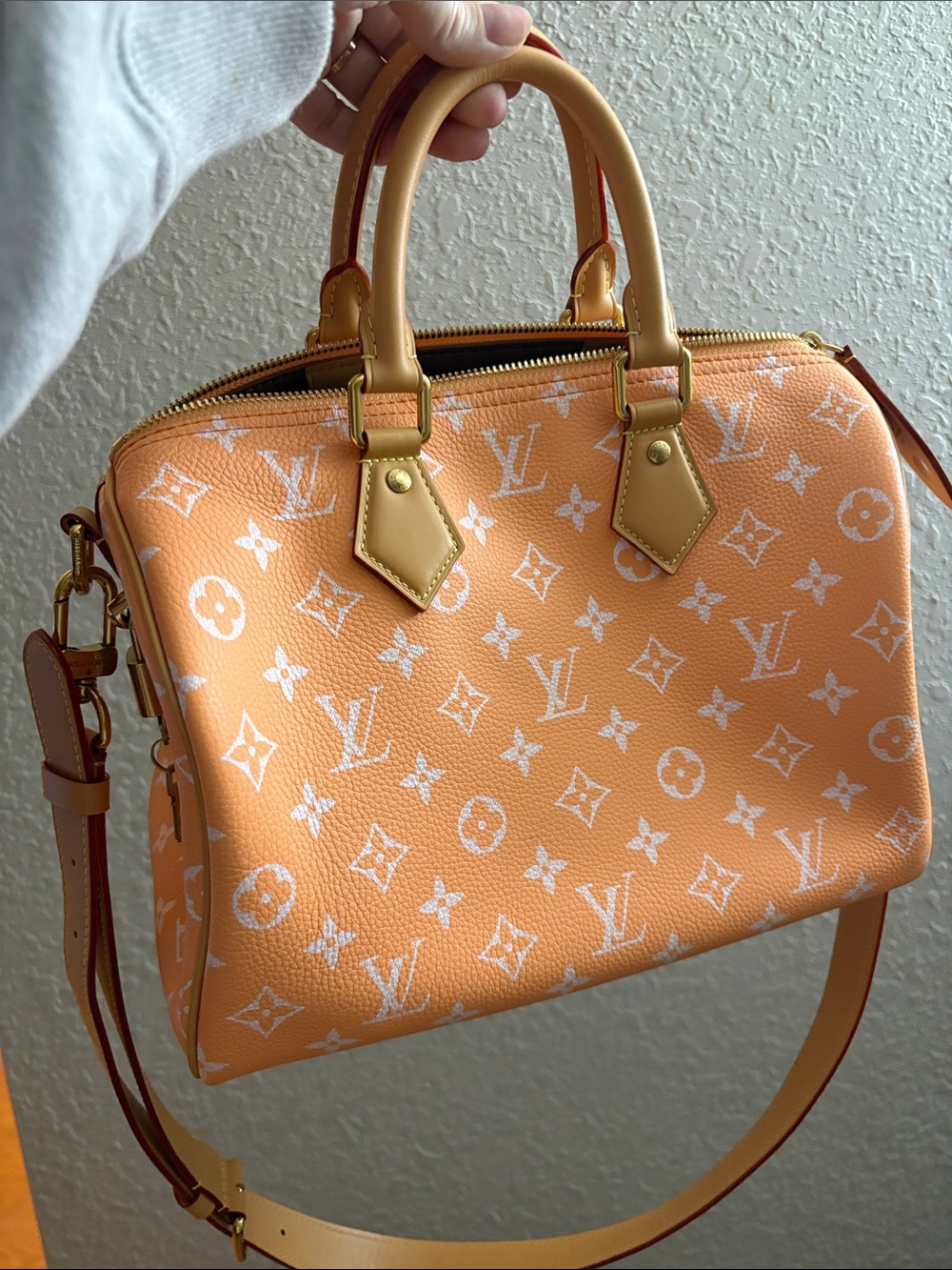 Louis Vuitton P9 speedy 30 orange